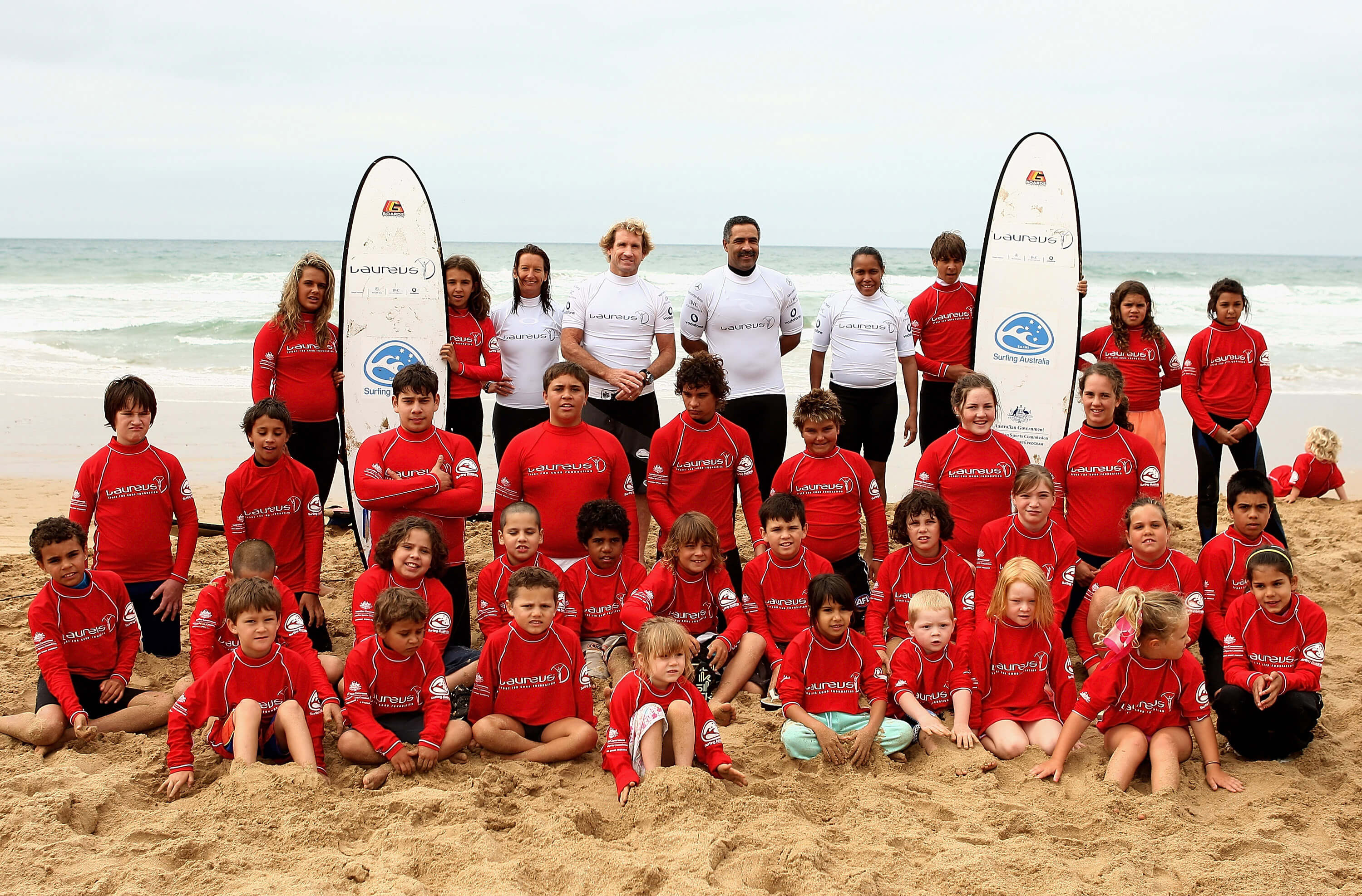 Layne Beachley Laureus programme